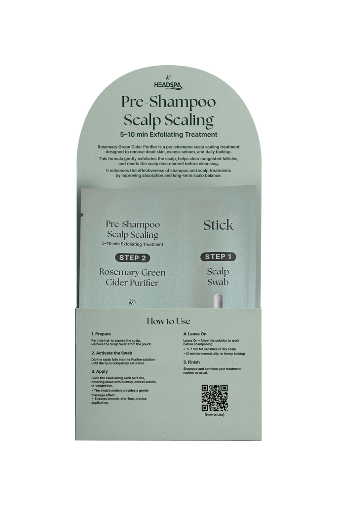 [ScalpScailing20] Pre-Shampoo Scalp Scaling - 20 pcs in a box